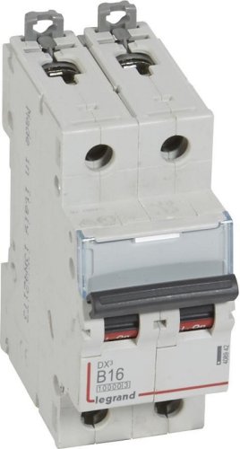 Выключатель автоматический Legrand DX3-E 10000 2п 16А B 16кА фото Выключатель автоматический Legrand DX3-E 10000 2п 16А B 16кА картинка
